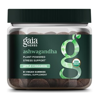 Foto 1 | Gummies Gaia Herbs Organic Ashwagandha Para Aliviar El Estrés, 81 Unidades - Venta Internacional.