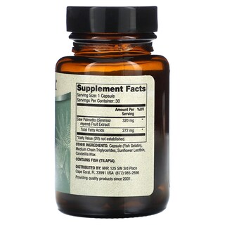 Foto 2 | Suplemento Dr. Mercola Saw Palmetto 30 Cápsulas (320 Mg/cápsula) - Venta Internacional.