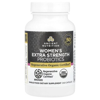 Foto 3 | Suplemento De Probióticos Extra Fuertes Para Mujeres De Ancient Nutrition, 60 Cápsulas - Venta Internacional.