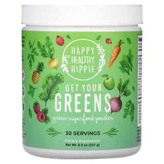 Foto 1 | Superalimento En Polvo Happy Healthy Hippie Get Your Greens 237 G - Venta Internacional.