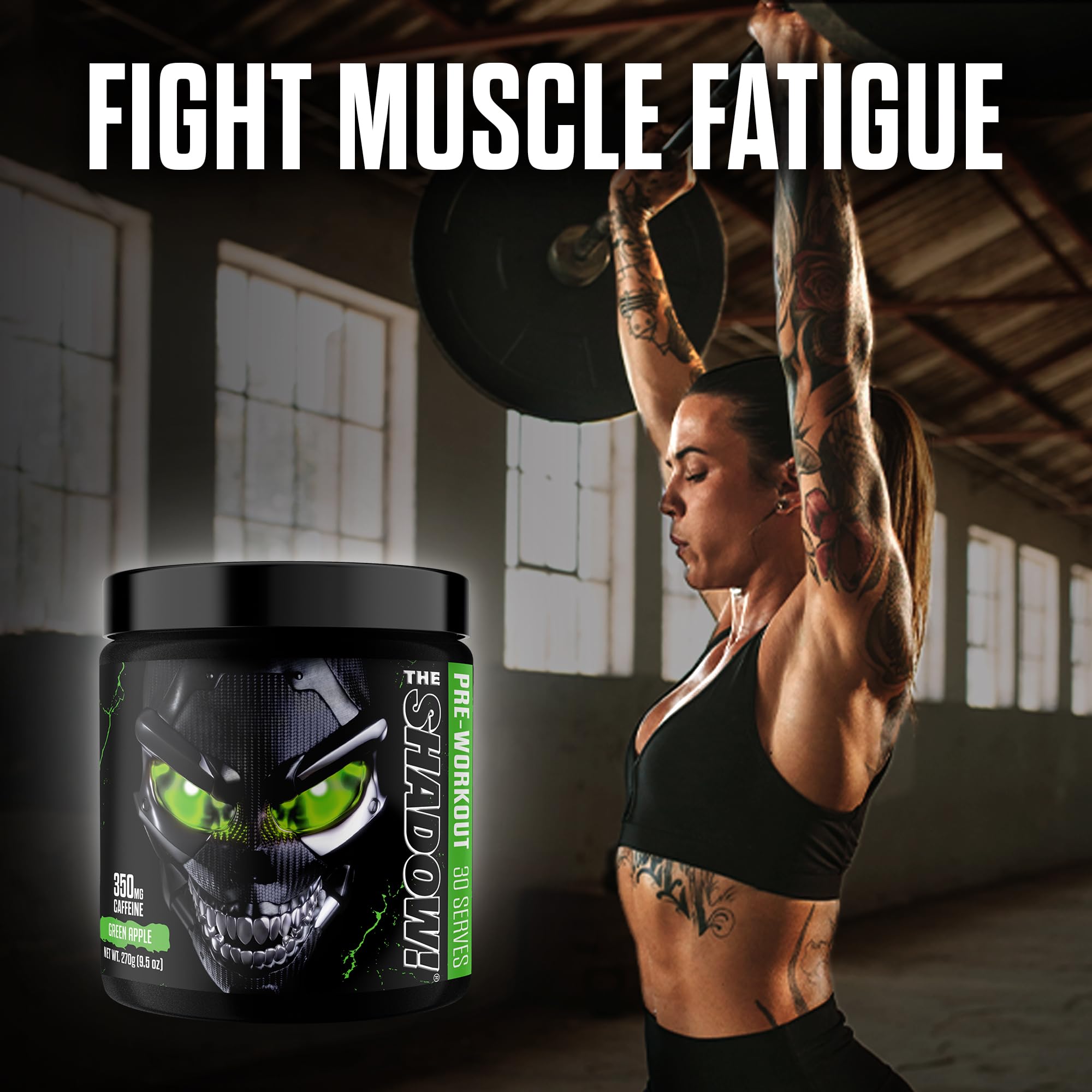 Foto 6 pulgar | Preworkout Jnx Sports ¡la Sombra! 350 Mg De Cafeína, Manzana Verde - Venta Internacional.