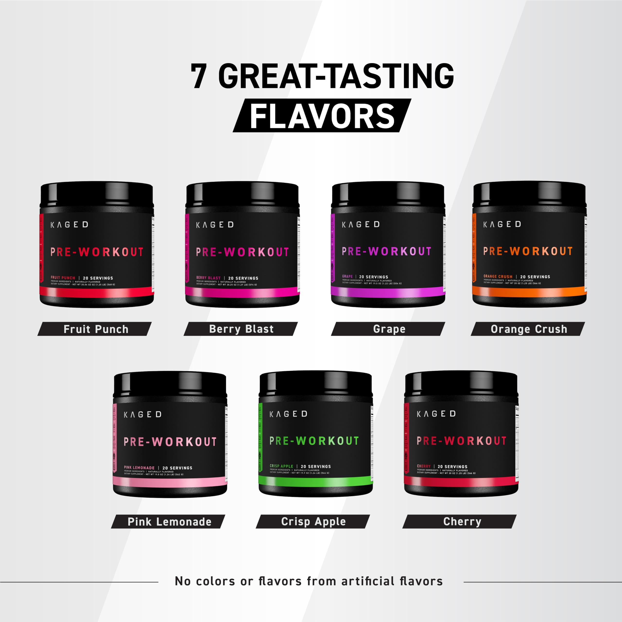 Foto 6 pulgar | Pre Workout Powder Kaged Original Pre-kaged Krisp Apple - Venta Internacional.