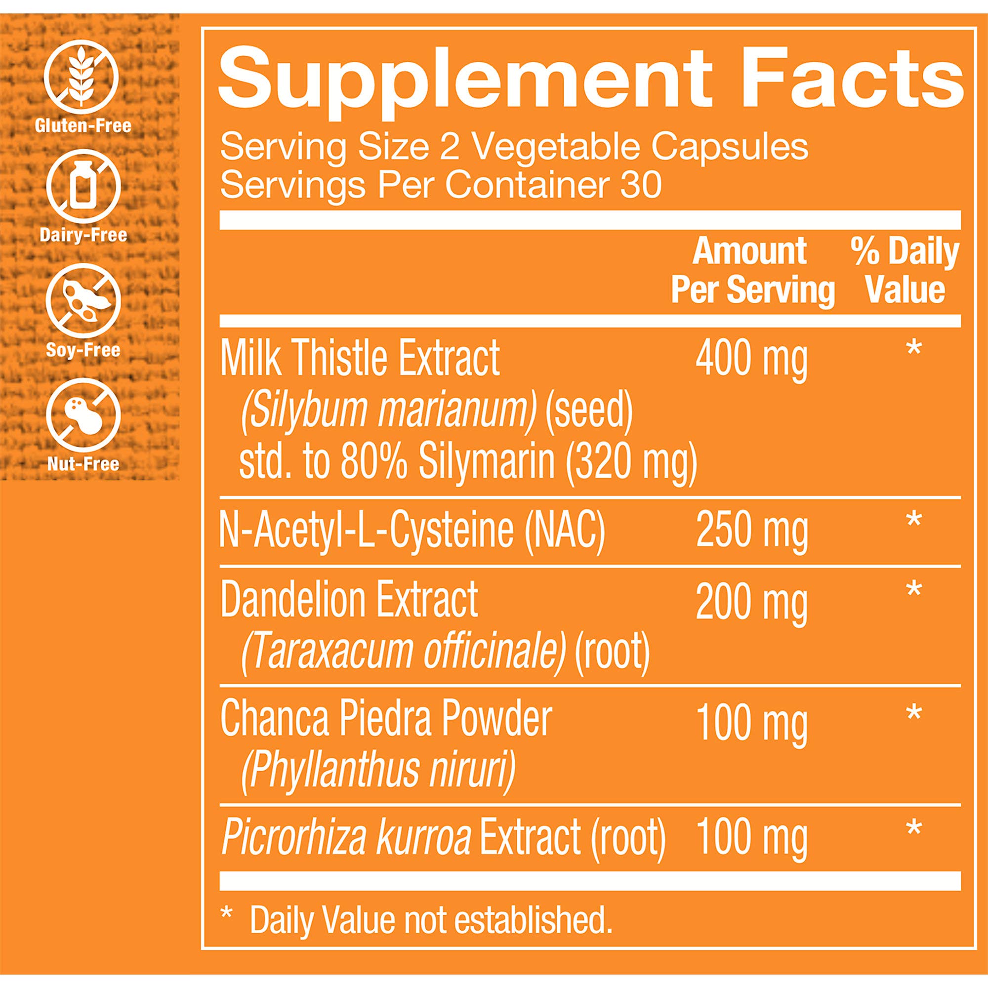 Foto 5 pulgar | Suplemento The Vitamin Shoppe Liver Cleanse 60 Cápsulas - Venta Internacional.