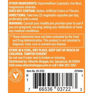 Foto 5 | Suplemento The Vitamin Shoppe Liver Cleanse 60 Cápsulas - Venta Internacional.