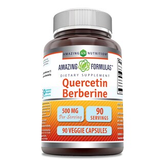 Foto 1 | Suplemento Amazing Formulas: Quercetina Y Berberina, 500 Mg - Venta Internacional.