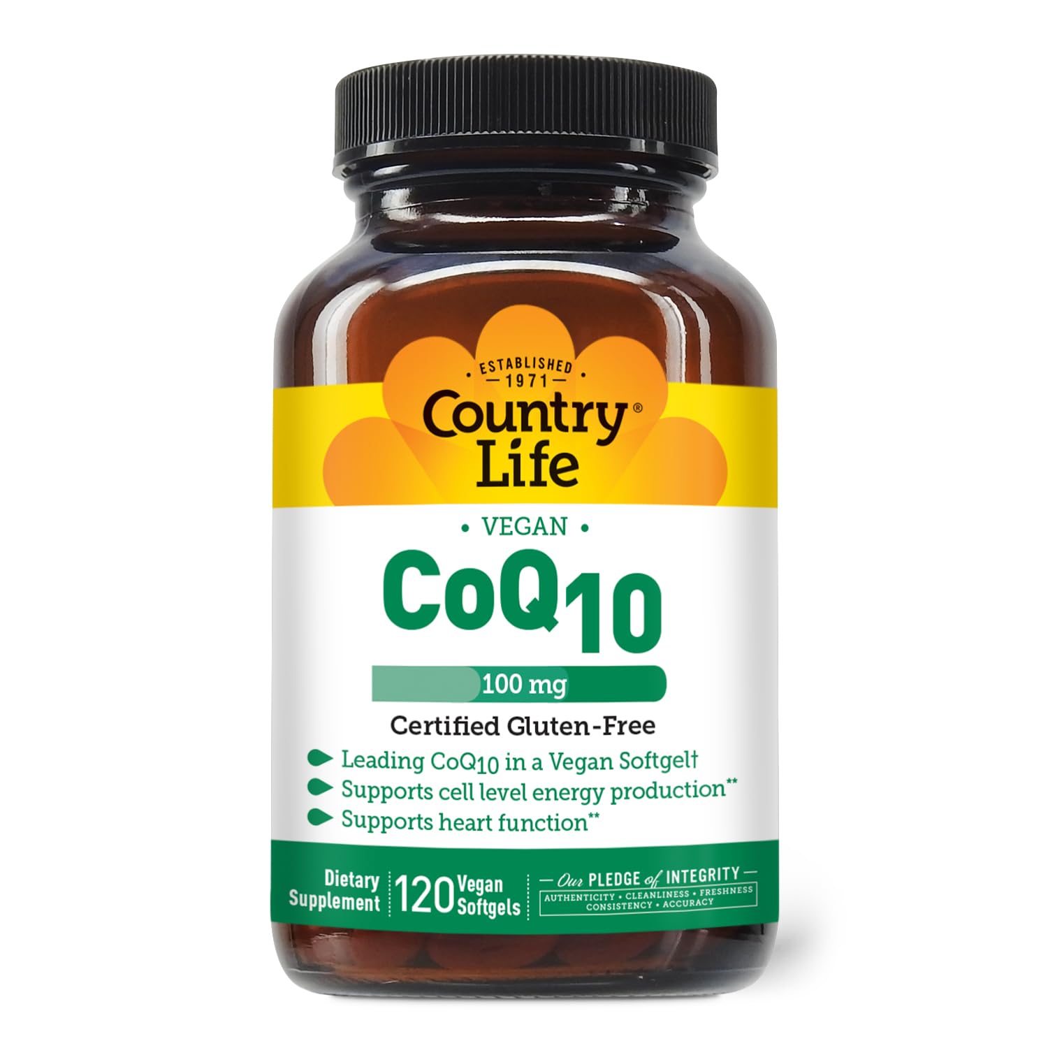Foto 2 pulgar | Suplemento Country Life Simply Coq10 100 Mg 120 Cápsulas - Venta Internacional