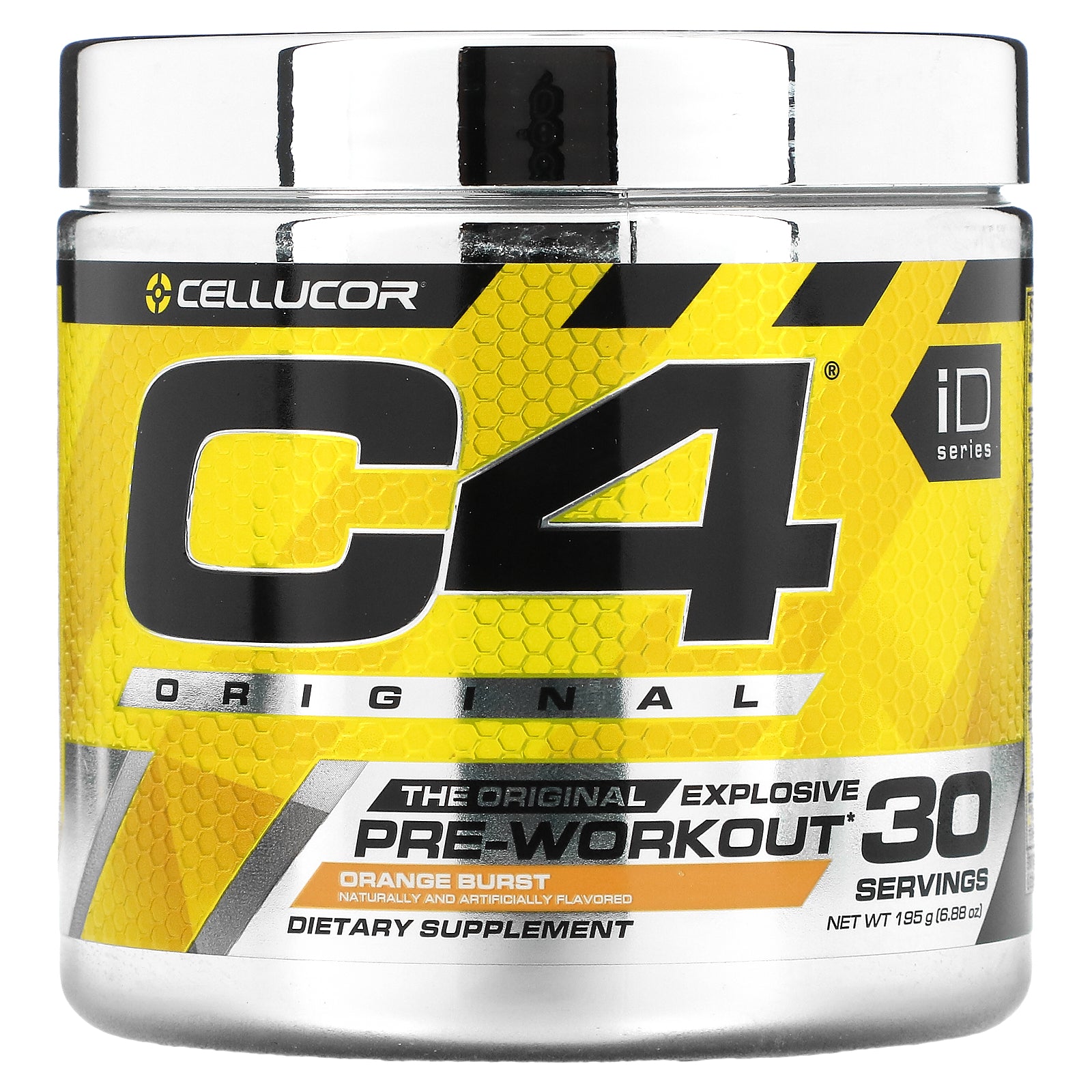 Foto 2 pulgar | Cellucor C4 Original Explosive Orange Burst Para Antes Del Entrenamiento, 195 G - Venta Internacional.