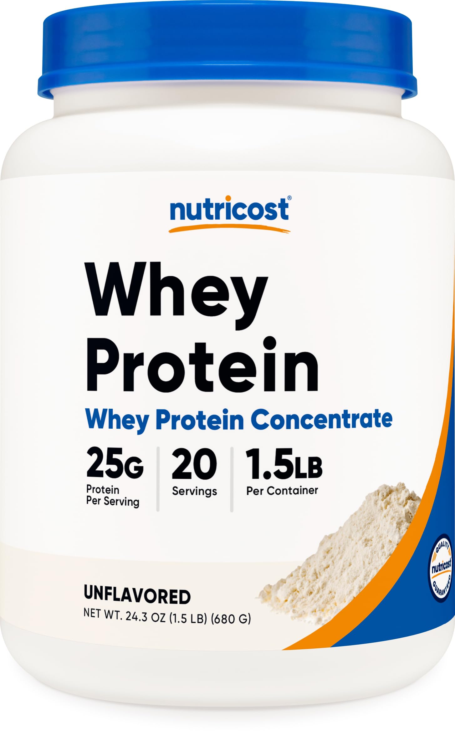 Foto 2 pulgar | Suplemento Proteico Nutricost Whey Protein Concentrate 680 G - Venta Internacional.