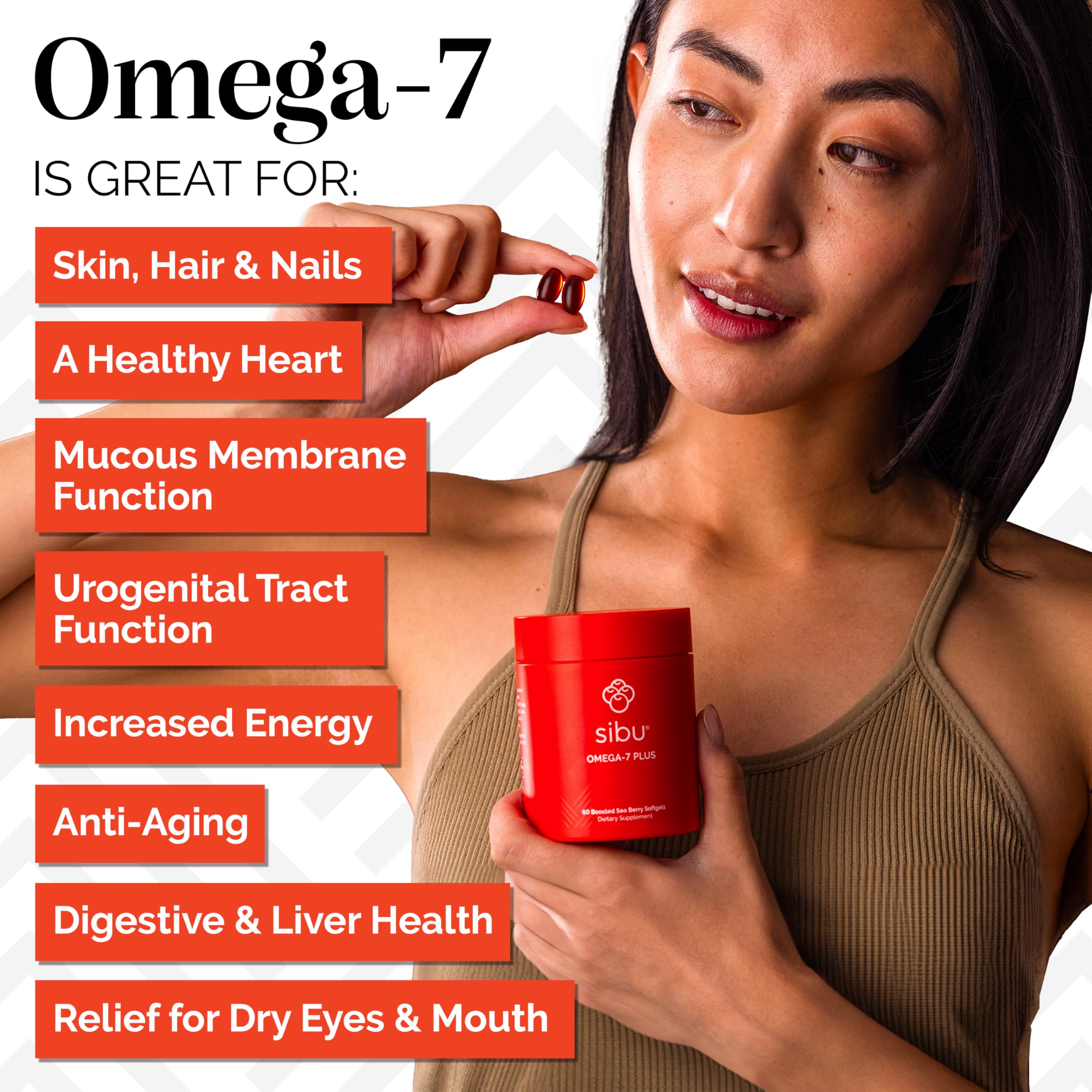 Foto 4 pulgar | Suplemento Sibu Omega-7 Plus Softgels Con Aceite De Espino Amarillo 30d - Venta Internacional.
