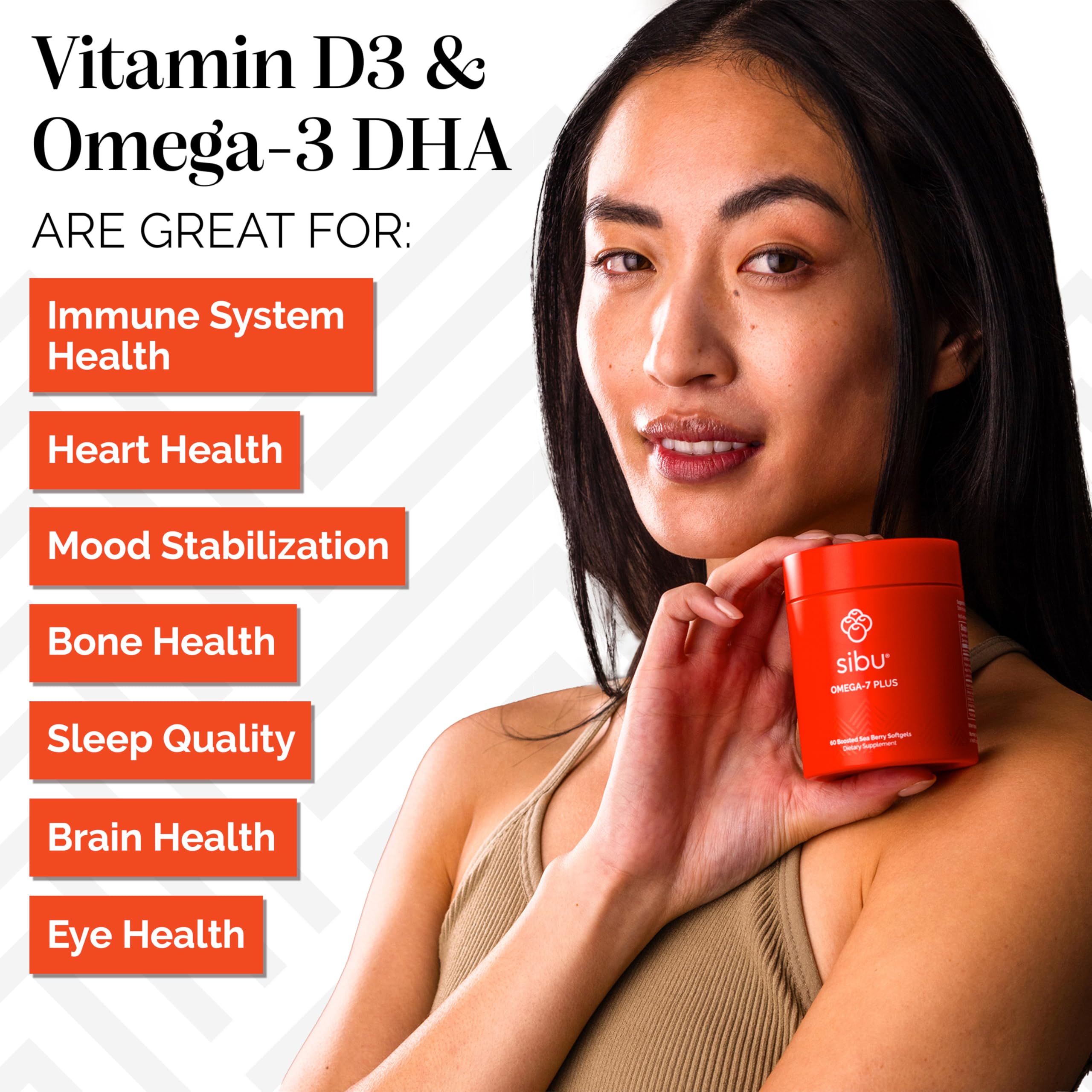 Foto 5 pulgar | Suplemento Sibu Omega-7 Plus Softgels Con Aceite De Espino Amarillo 30d - Venta Internacional.