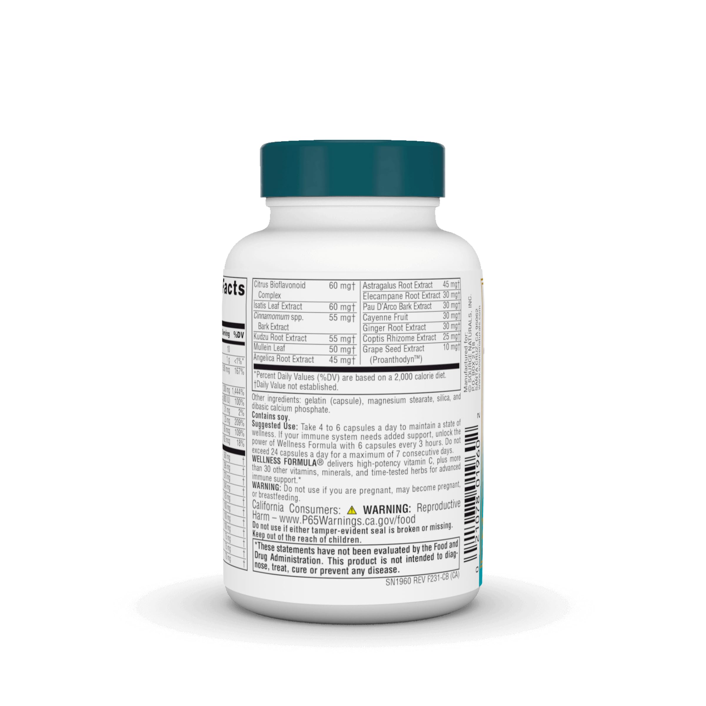 Foto 4 pulgar | Suplemento Source Naturals L-carnitina 500 Mg 120 Cápsulas - Venta Internacional