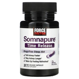 Foto 3 | Suplemento Force Factor Somnapure Time Release Melatonina 10 Mg - Venta Internacional.