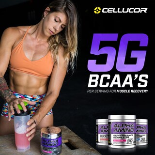 Foto 3 | Suplemento Cellucor Alpha Amino Eaa Y Bcaa En Polvo 30 Porciones - Venta Internacional.
