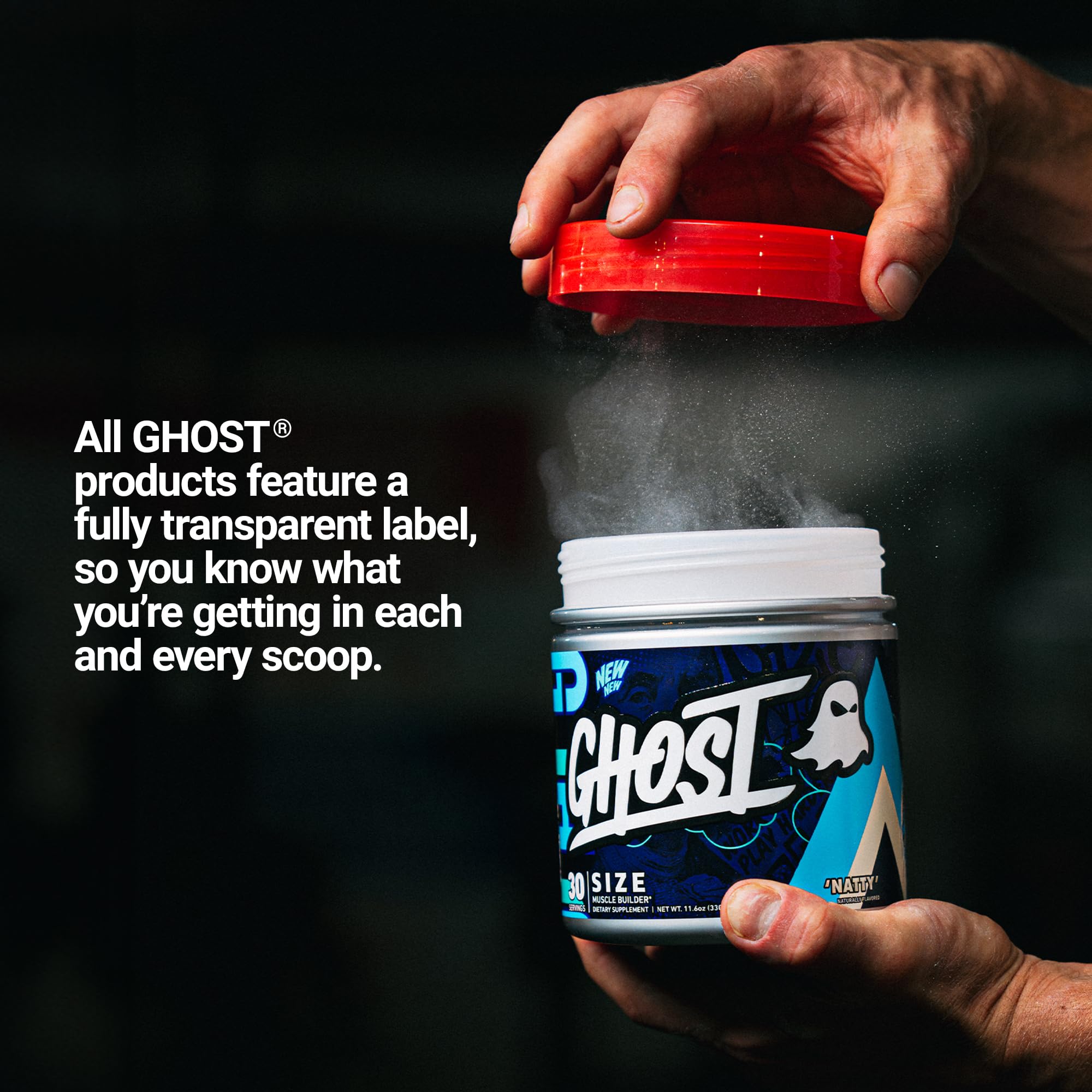 Foto 6 pulgar | Suplemento Dietético Ghost Size V3 Muscle Builder 30 Porciones - Venta Internacional.