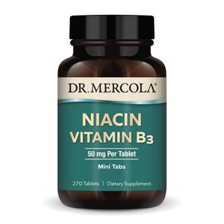 Foto 1 | Suplemento Dr. Mercola Con Niacina Y Vitamina B3, 50 Mg, 270 Tabletas - Venta Internacional.