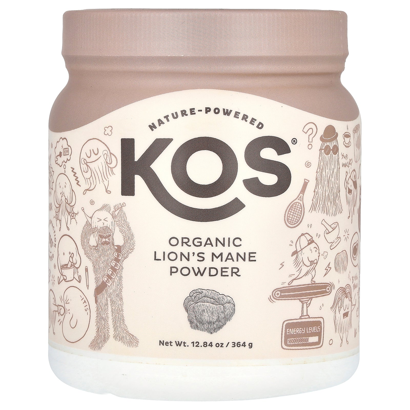 Foto 2 pulgar | Suplemento Kos Organic Lion's Mane Powder 360 Ml (364 G) - Venta Internacional.