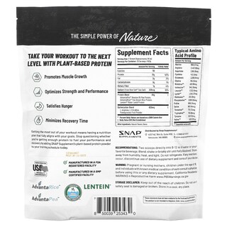 Foto 2 | Proteína En Polvo Snap Supplements Plant Vegan Banana 853 G - Venta Internacional.