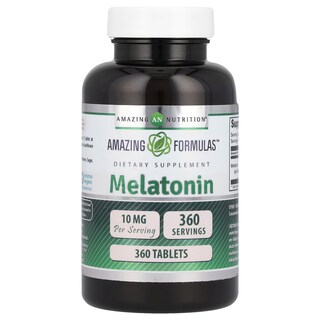 Foto 1 | Suplemento Amazing Nutrition, Melatonina, 10 Mg, 360 Comprimidos - Venta Internacional.