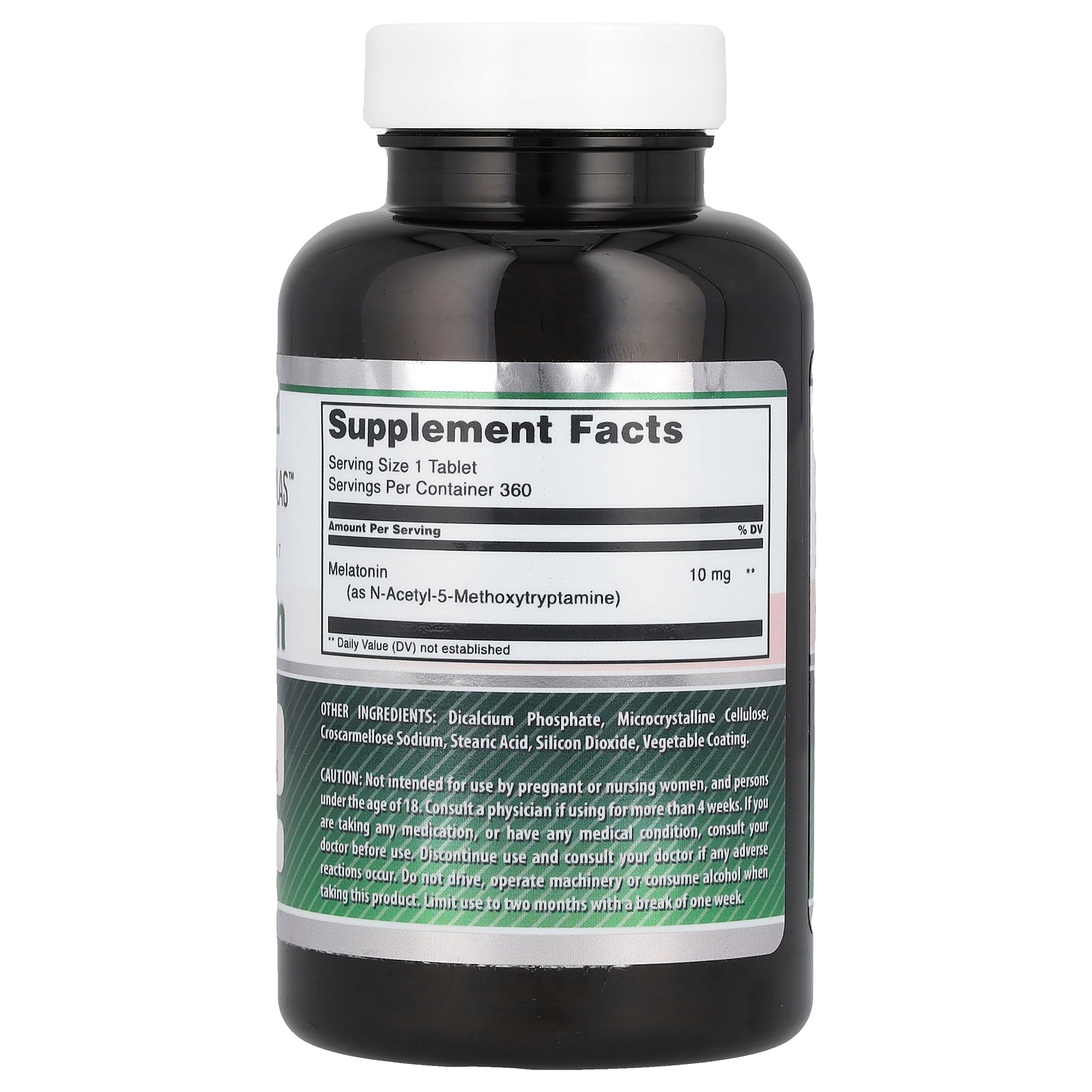 Foto 3 pulgar | Suplemento Amazing Nutrition, Melatonina, 10 Mg, 360 Comprimidos - Venta Internacional.