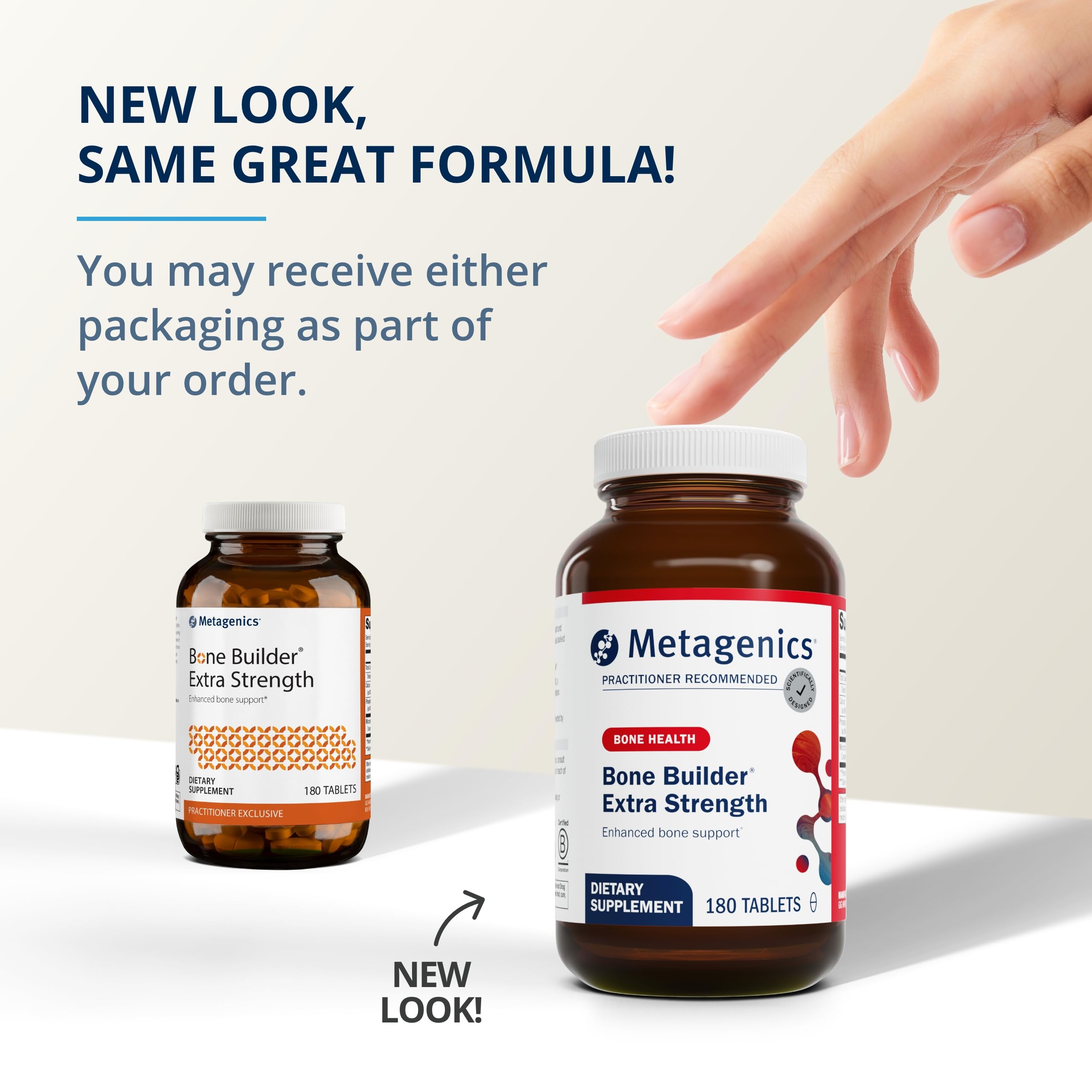 Foto 3 | Suplemento De Calcio Metagenics Bone Builder Extra Strength - Venta Internacional.