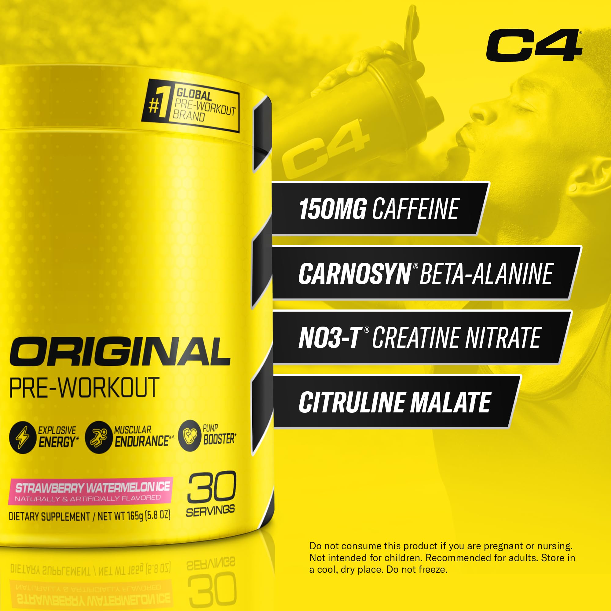 Foto 3 pulgar | Polvo Pre Workout Cellucor C4 Original Fresa Sandía - Venta Internacional.