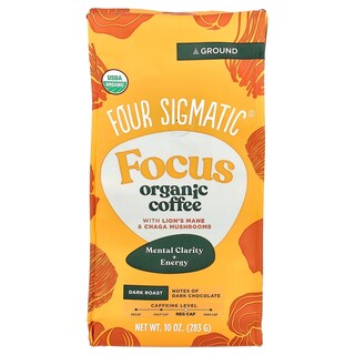Foto 1 | Café Four Sigmatic Focus Organic Con Melena De León Y Chaga 283 G - Venta Internacional.