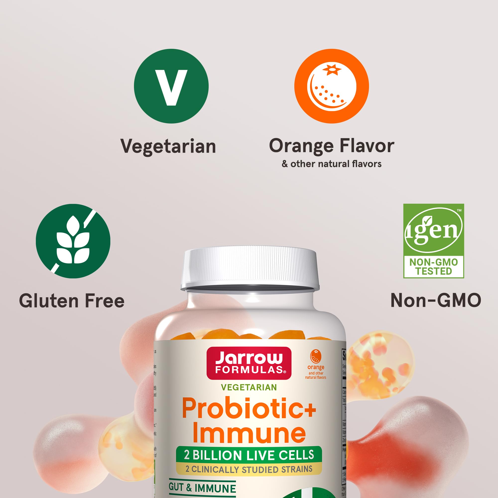 Foto 6 pulgar | Suplemento De Gomitas Jarrow Formulas Probiotic+ Immune, 90 Unidades - Venta Internacional.