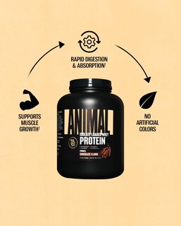 Foto 4 | Proteína En Polvo Animal Whey Isolate, 4 Libras, Sabor A Chocolate - Venta Internacional.