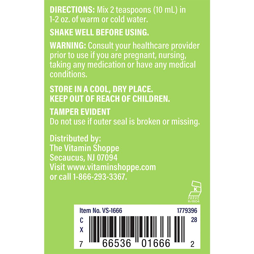 Foto 4 | Suplemento The Vitamin Shoppe Sambucus Black Elderberry 240 Ml - Venta Internacional.