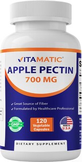 Foto 1 | Suplemento Vitamático De Pectina De Manzana 700 Mg 120 Cápsulas - Venta Internacional.