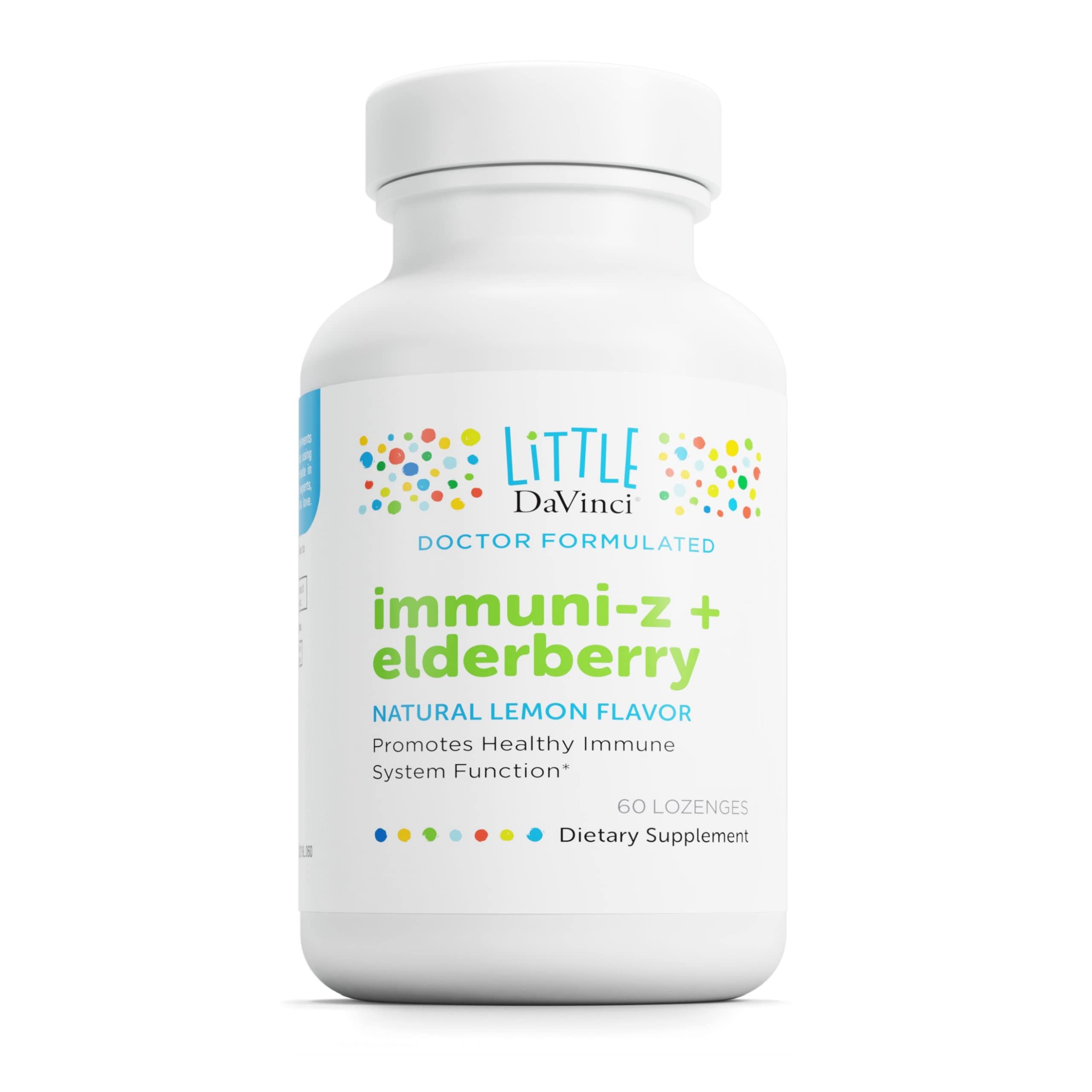 Foto 2 pulgar | Pastilla De Zinc Para Niños Davinci Little Immuni-z + Elderberry 60 - Venta Internacional