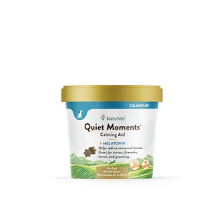 Foto 1 | Calming Aid Naturvet Quiet Moments Para Gatos Con Melatonina, 60 Comprimidos Masticables - Venta Internacional.