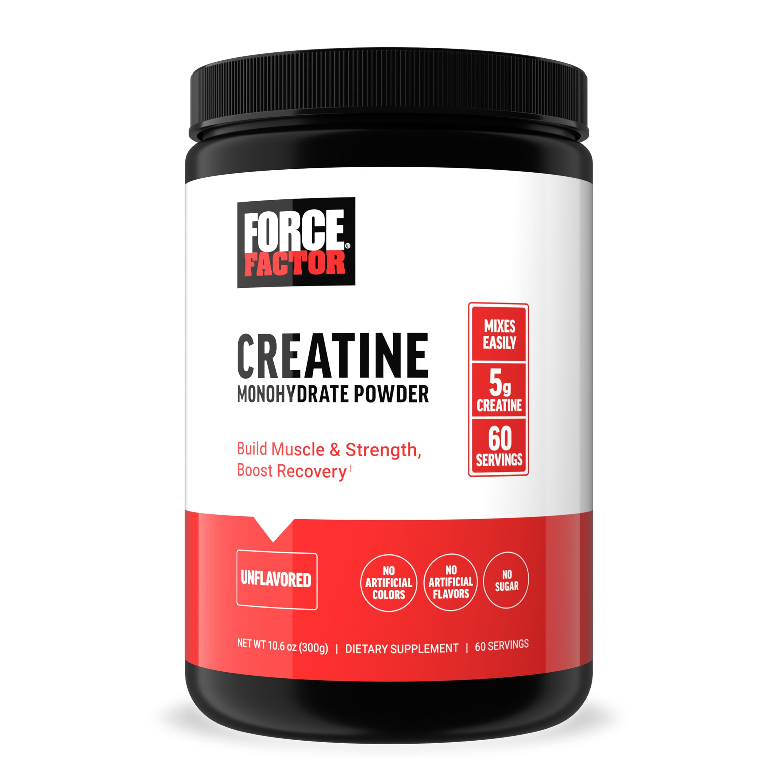 Foto 2 pulgar | Creatina En Polvo Force Factor Creatina Monohidrato 300 G - Venta Internacional.