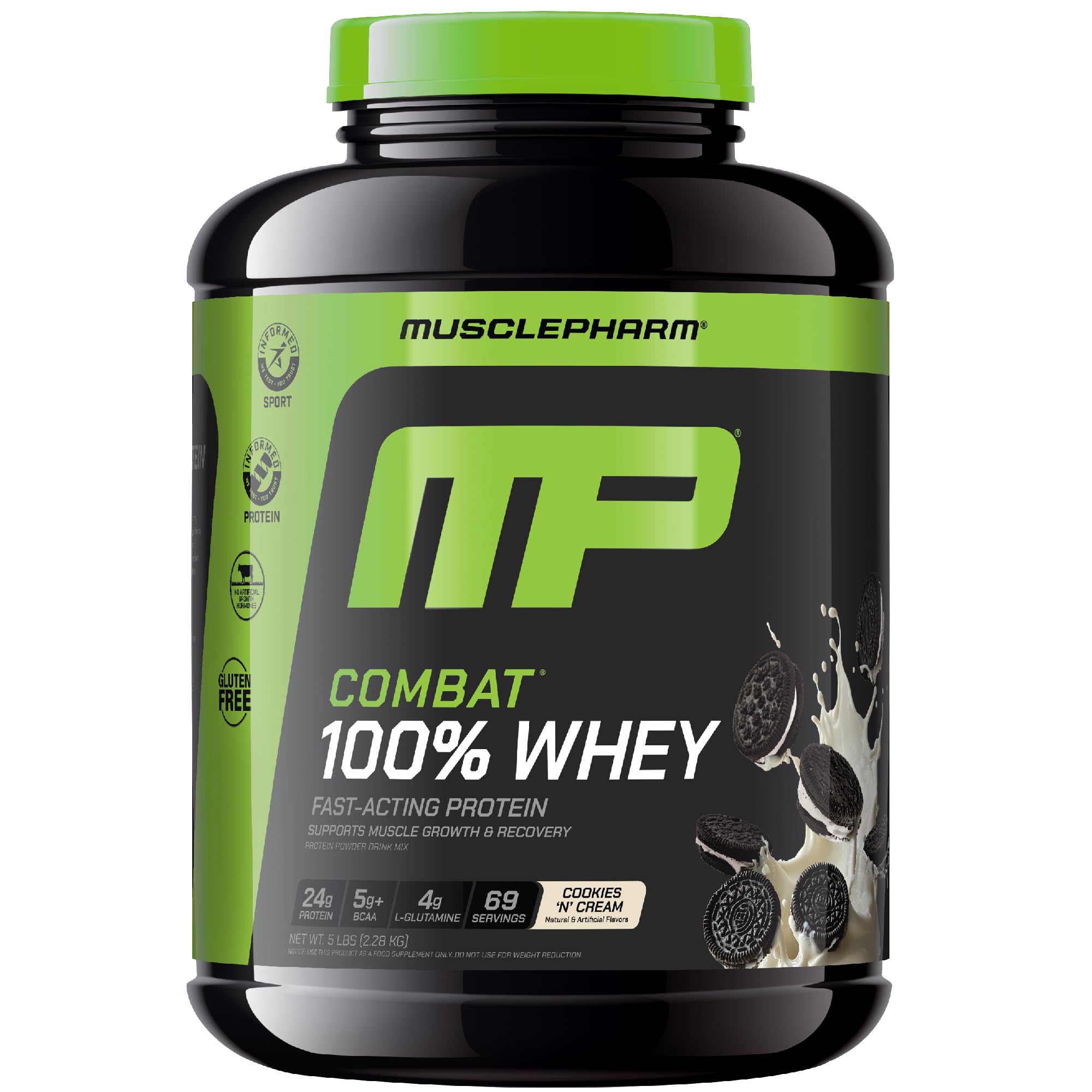 Foto 1 | Proteína de Suero en Polvo Musclepharm Combat 5 Libras - Venta Internacional