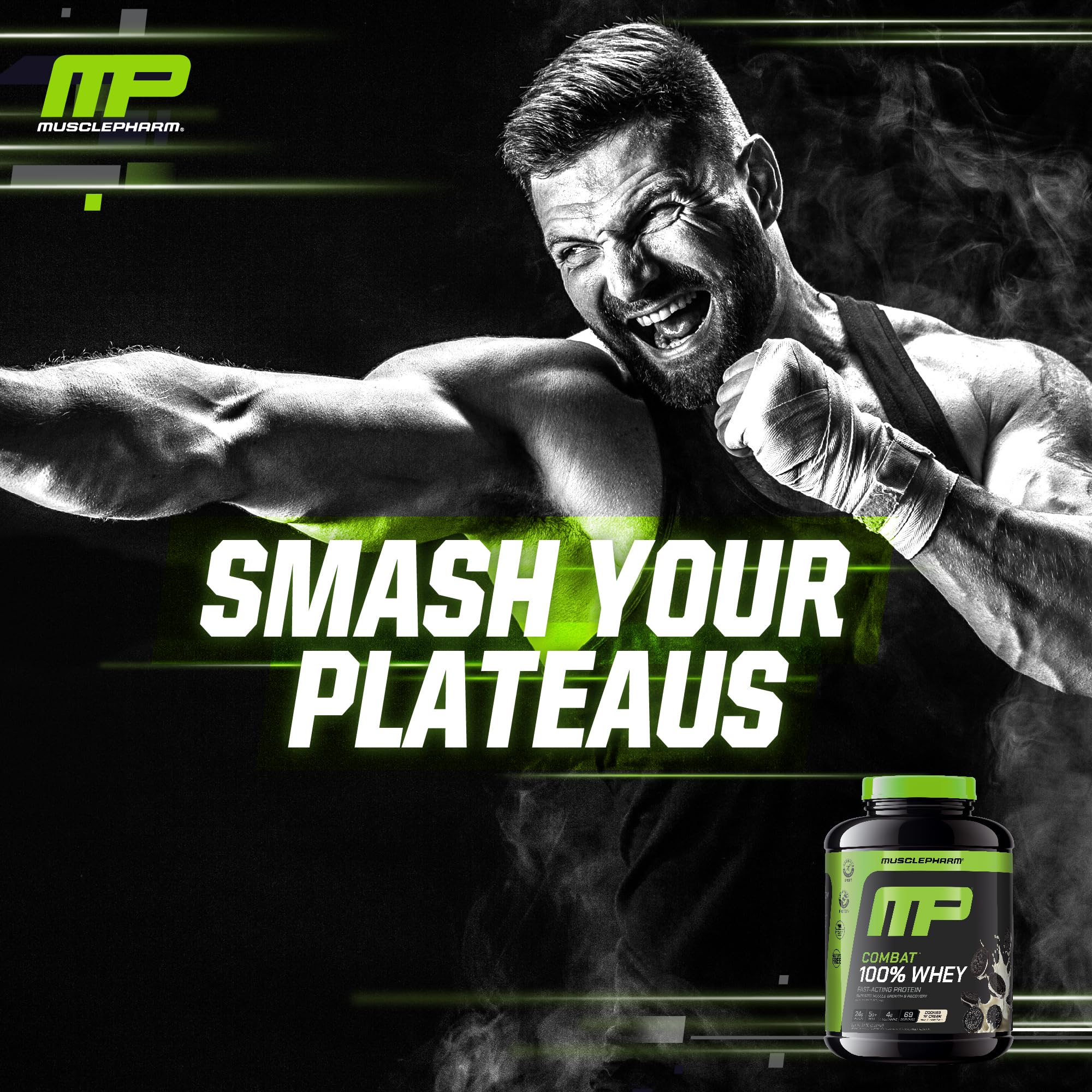 Foto 7 pulgar | Proteína de Suero en Polvo Musclepharm Combat 5 Libras - Venta Internacional