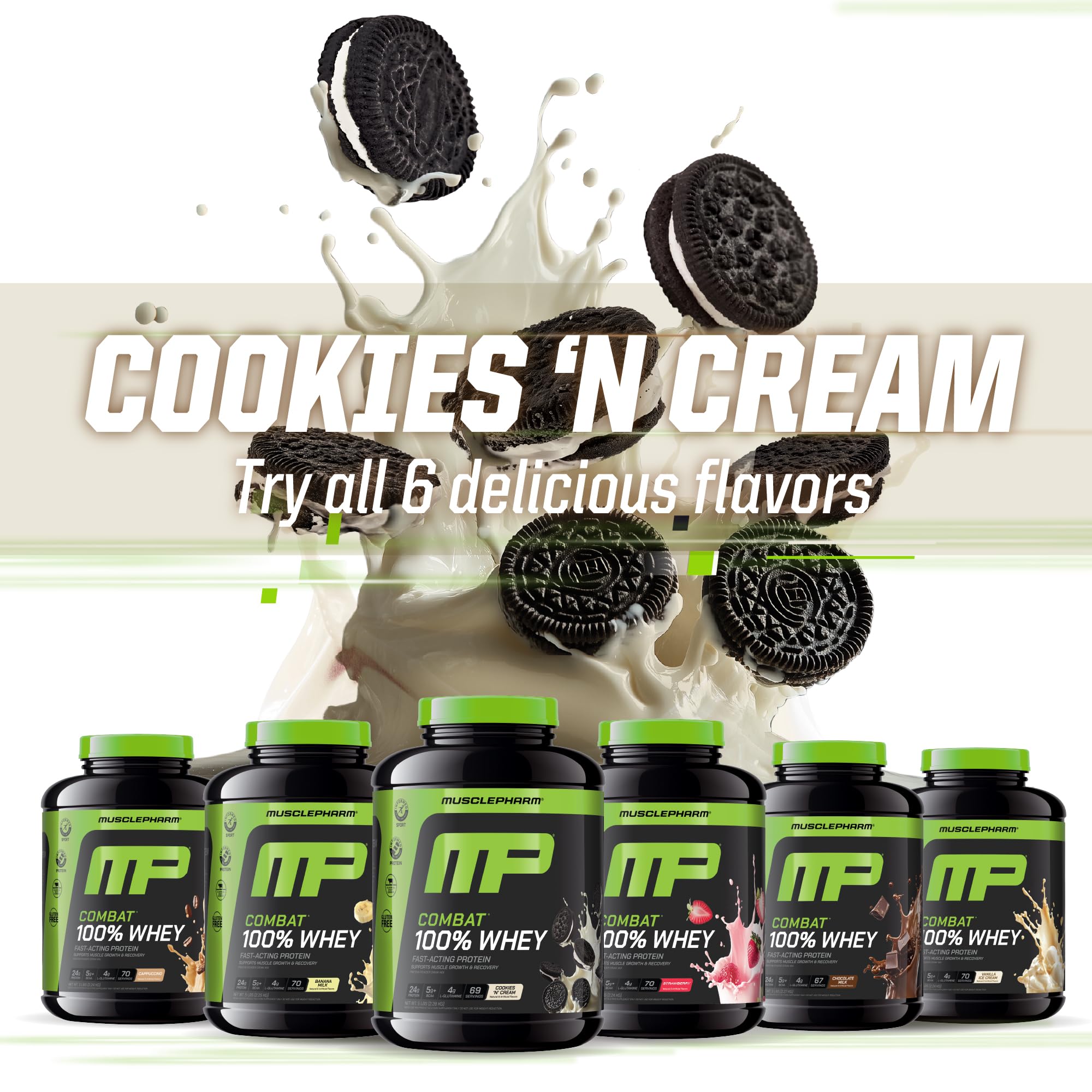 Foto 7 | Proteína de Suero en Polvo Musclepharm Combat 5 Libras - Venta Internacional