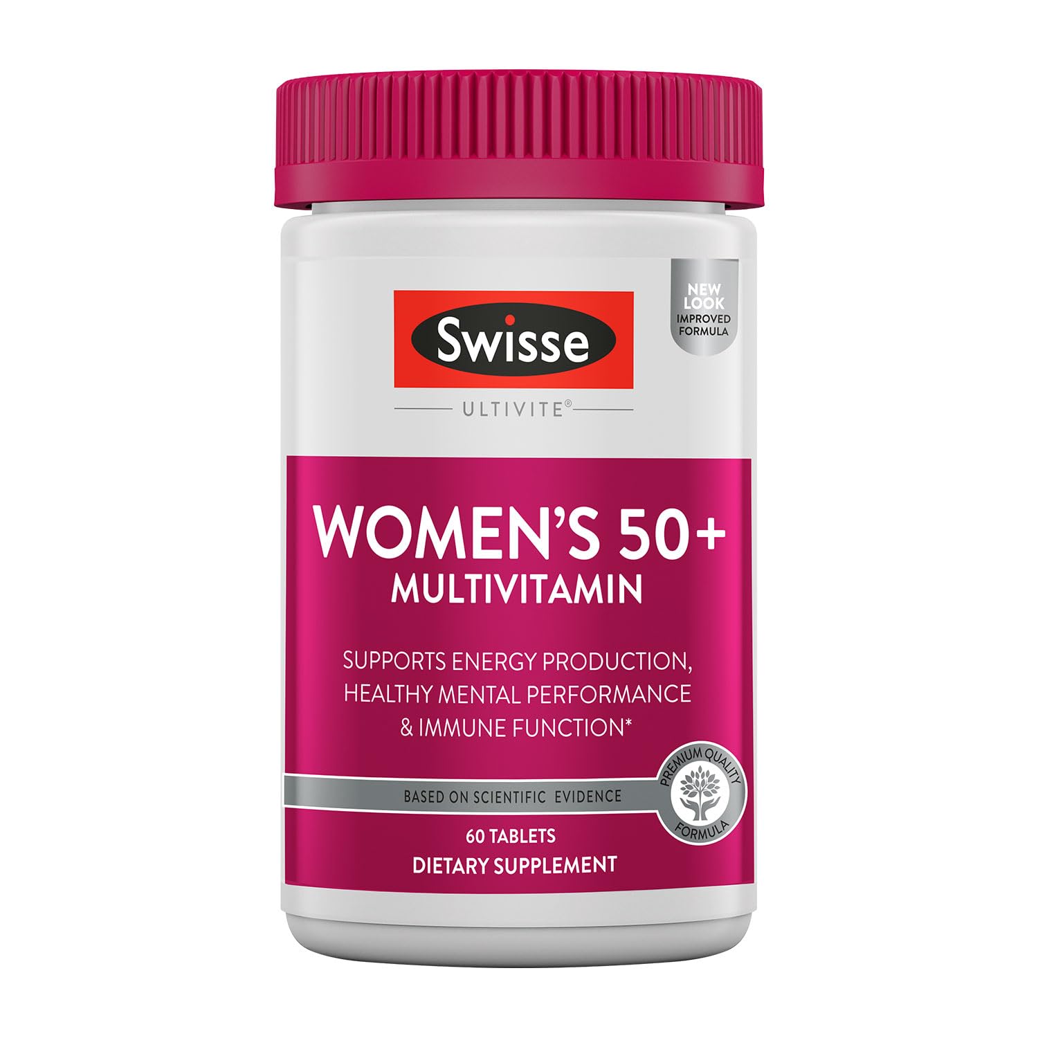 Foto 1 | Suplemento Multivitamínico Swisse Daily Women 50+ 60 Comprimidos - Venta Internacional.