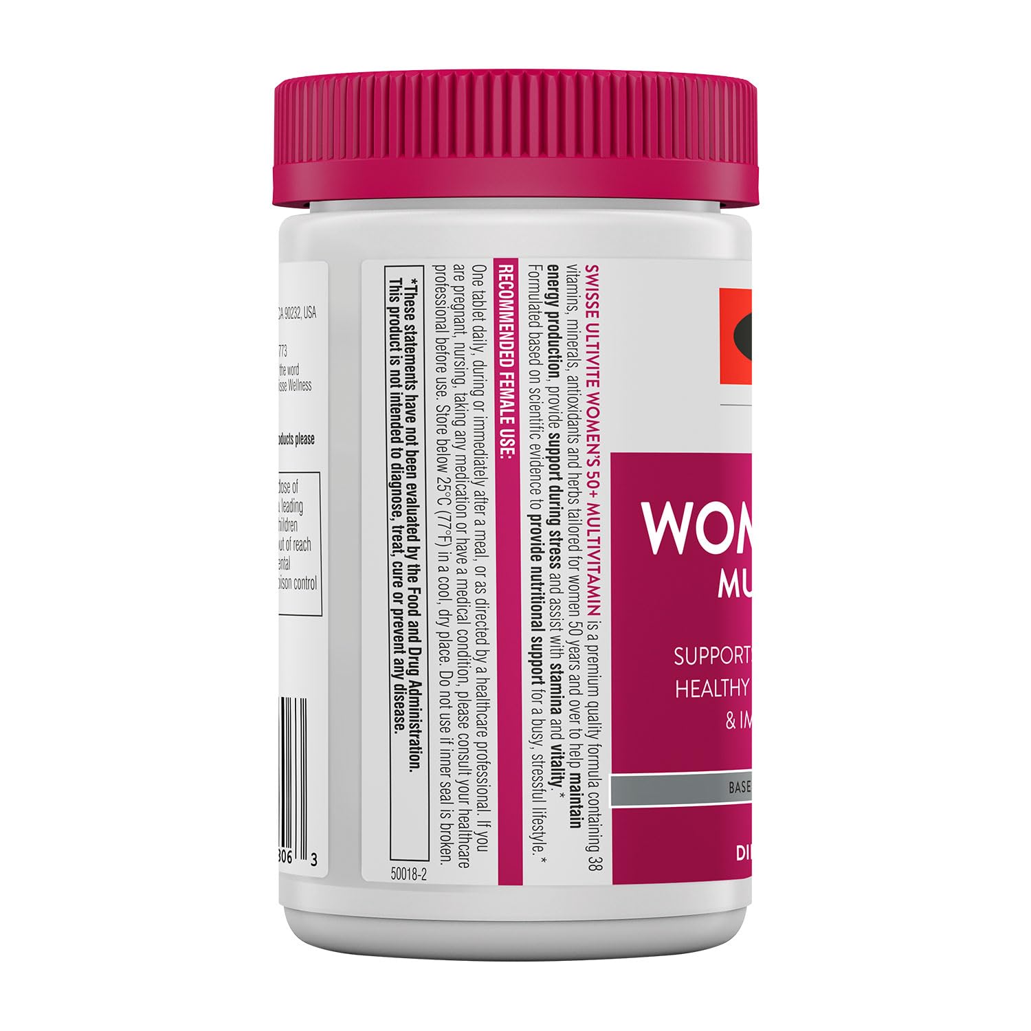 Foto 3 pulgar | Suplemento Multivitamínico Swisse Daily Women 50+ 60 Comprimidos - Venta Internacional.