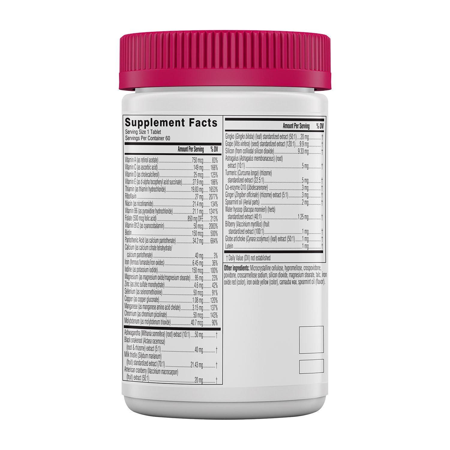 Foto 3 | Suplemento Multivitamínico Swisse Daily Women 50+ 60 Comprimidos - Venta Internacional.