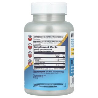 Foto 2 | Suplemento Kal Magnesium Chewables 90 Capsulas - Venta Internacional