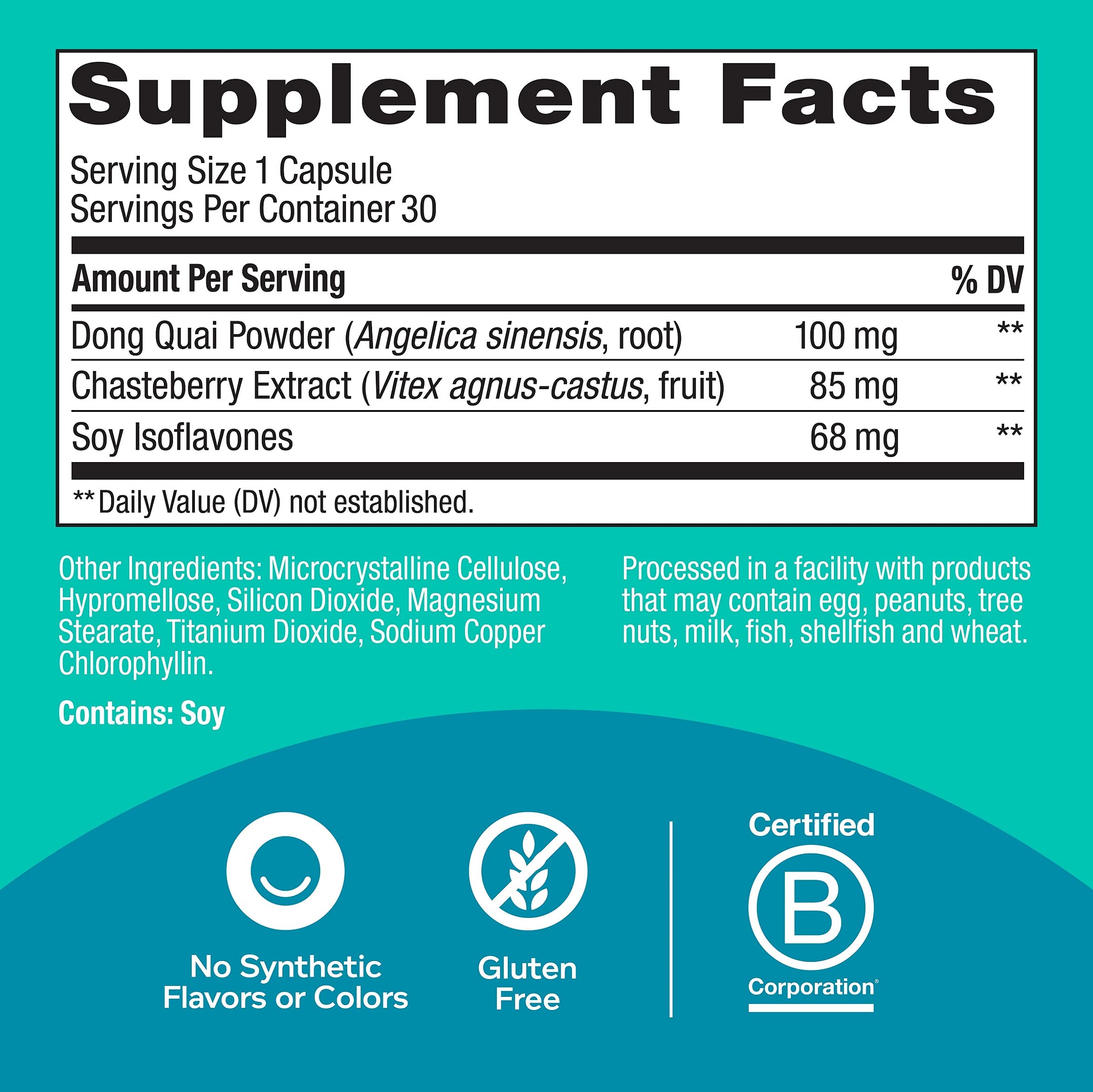 Foto 3 pulgar | Suplemento Olly Miss Mellow Capsules Hormone Balance Women 30 - Venta Internacional.