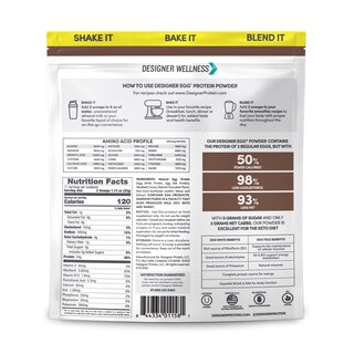 Foto 2 | Huevo Proteico En Polvo Designer Wellness Designer 350 G - Venta Internacional.