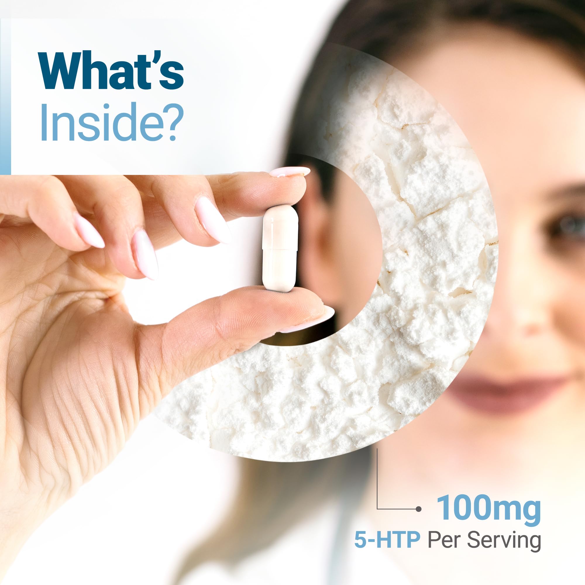 Foto 5 pulgar | Suplemento Nested Naturals De 5-htp, 100 Mg, Ayuda Al Sueño Y Al Estado De Ánimo - Venta Internacional.