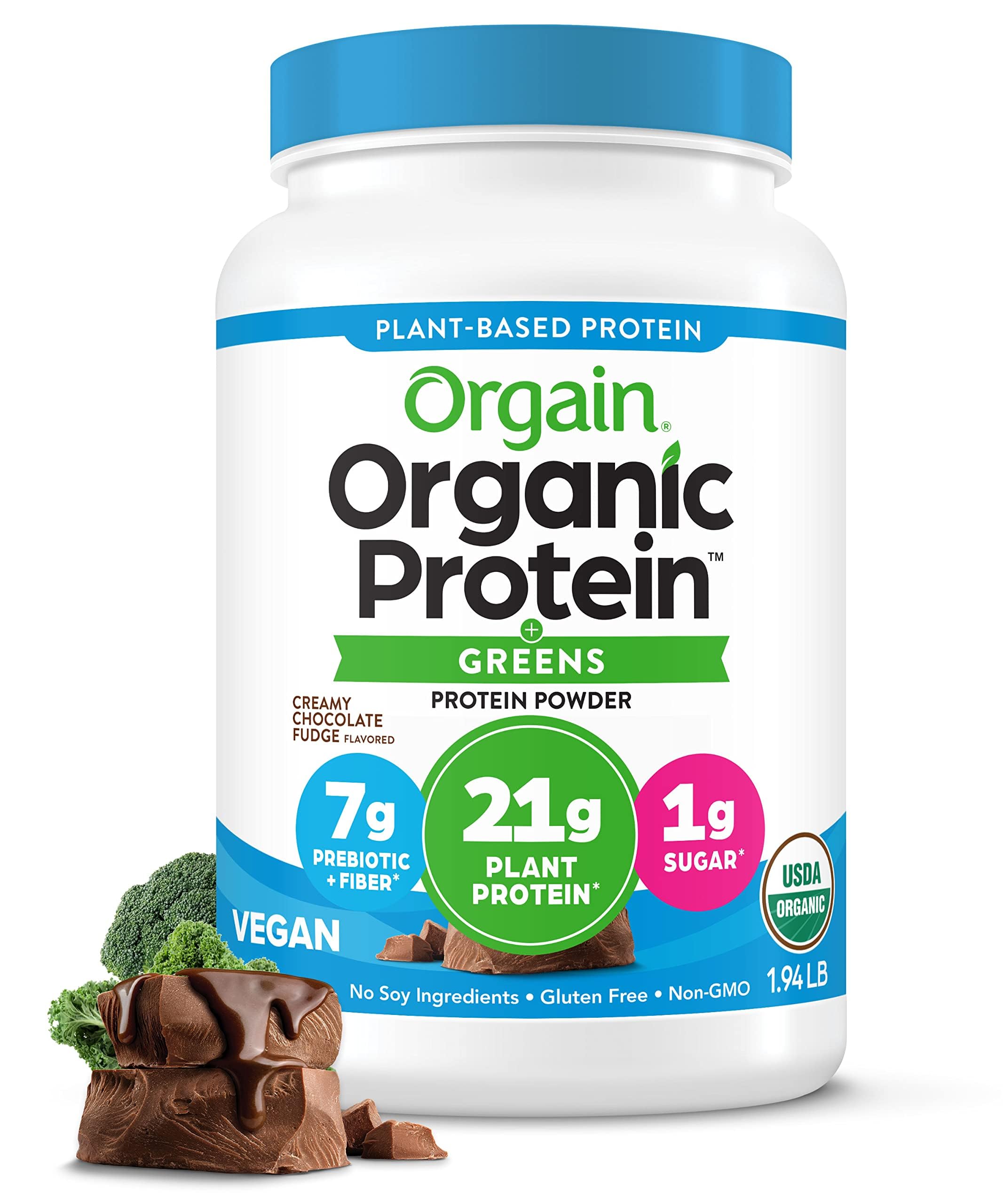 Foto 2 pulgar | Fudge De Chocolate Cremoso Vegano Orgánico Con Proteína En Polvo Orgain - Venta Internacional.