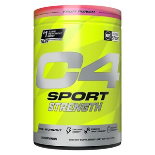 Foto 1 | Polvo Preentrenamiento Cellucor C4 Sport Strength, 20 Porciones - Venta Internacional.