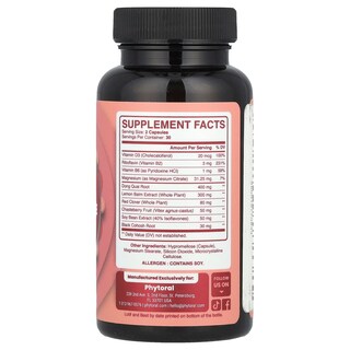 Foto 2 | Suplemento Phytoral Menopause Support 60 Cápsulas - Venta Internacional.