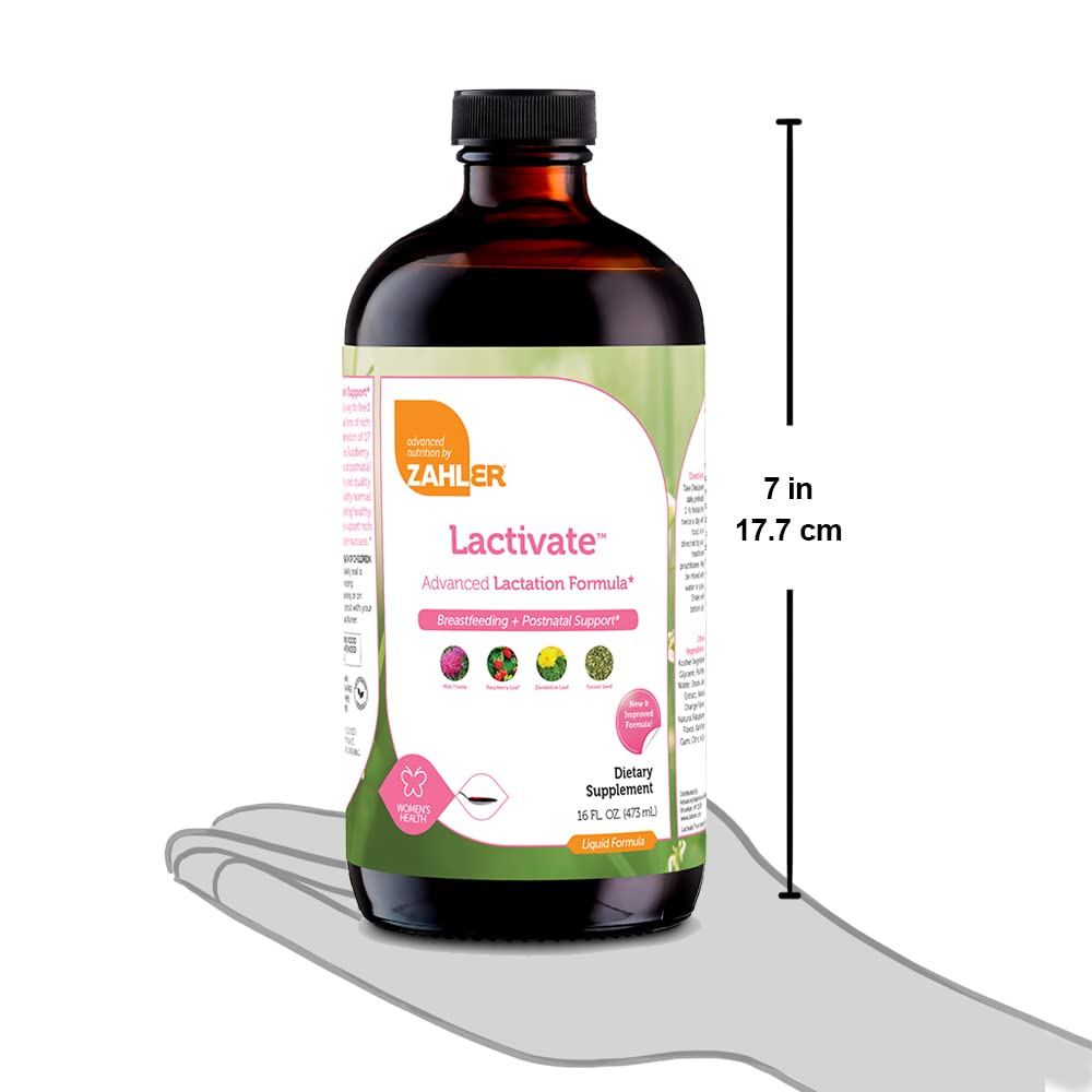 Foto 5 pulgar | Suplemento De Apoyo A La Lactancia Zahler Lactivate 473 Ml - Venta Internacional.