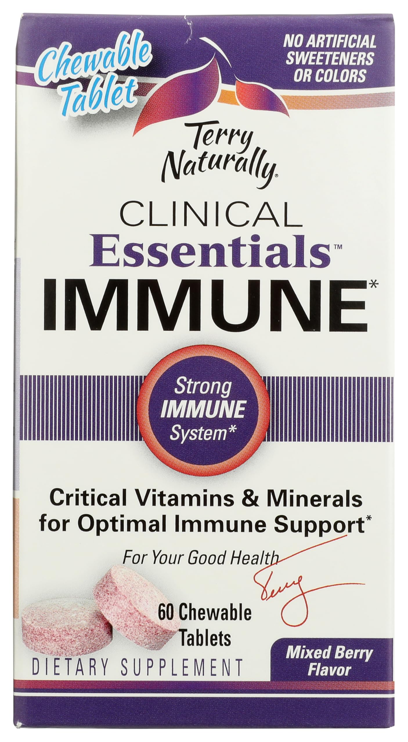 Foto 2 pulgar | Suplemento Terry Naturally Clinical Essentials Immune 60 Comprimidos - Venta Internacional.