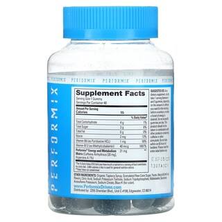 Foto 2 | Suplemento Performix Sst Energy Gommies Blue Razz 40 Gomitas - Venta Internacional.