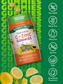 Foto 3 | Gomitas De Vitamina C Nature's Truth Para Niños Con Zinc, 60 Unidades - Venta Internacional.